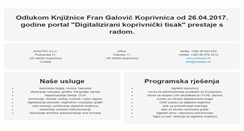 Desktop Screenshot of dkt.arhivpro.hr