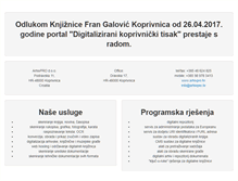 Tablet Screenshot of dkt.arhivpro.hr